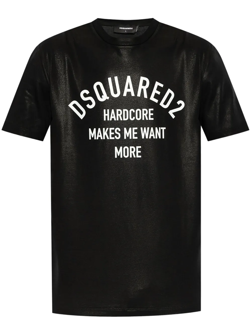 DSQUARED2 T-shirt met logoprint Zwart