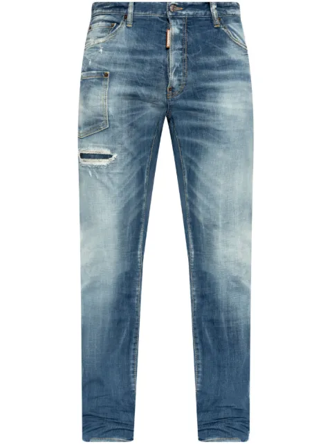 DSQUARED2 logo-patch jeans 