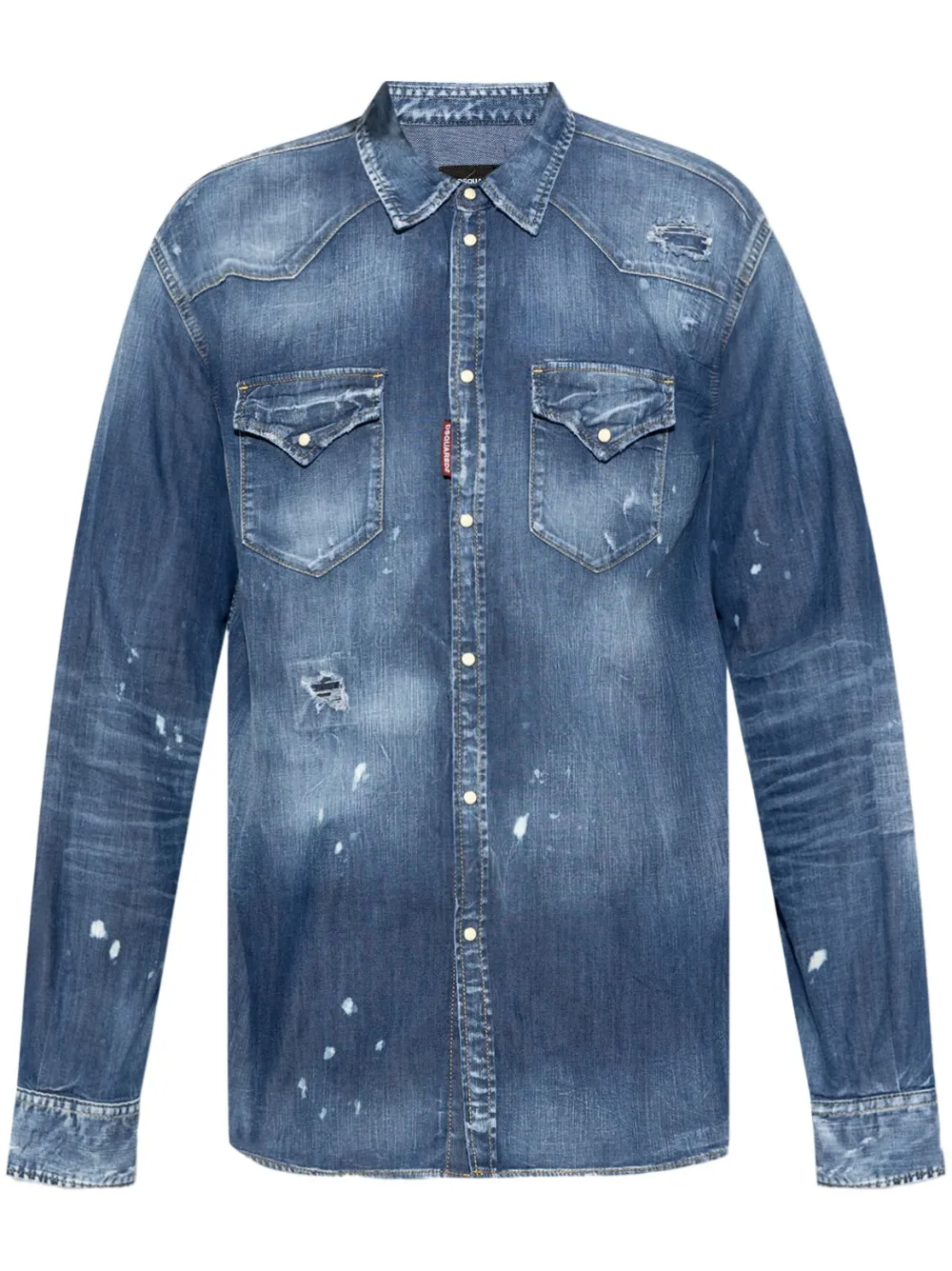 DSQUARED2 camisa de mezclilla | azul | Image 1