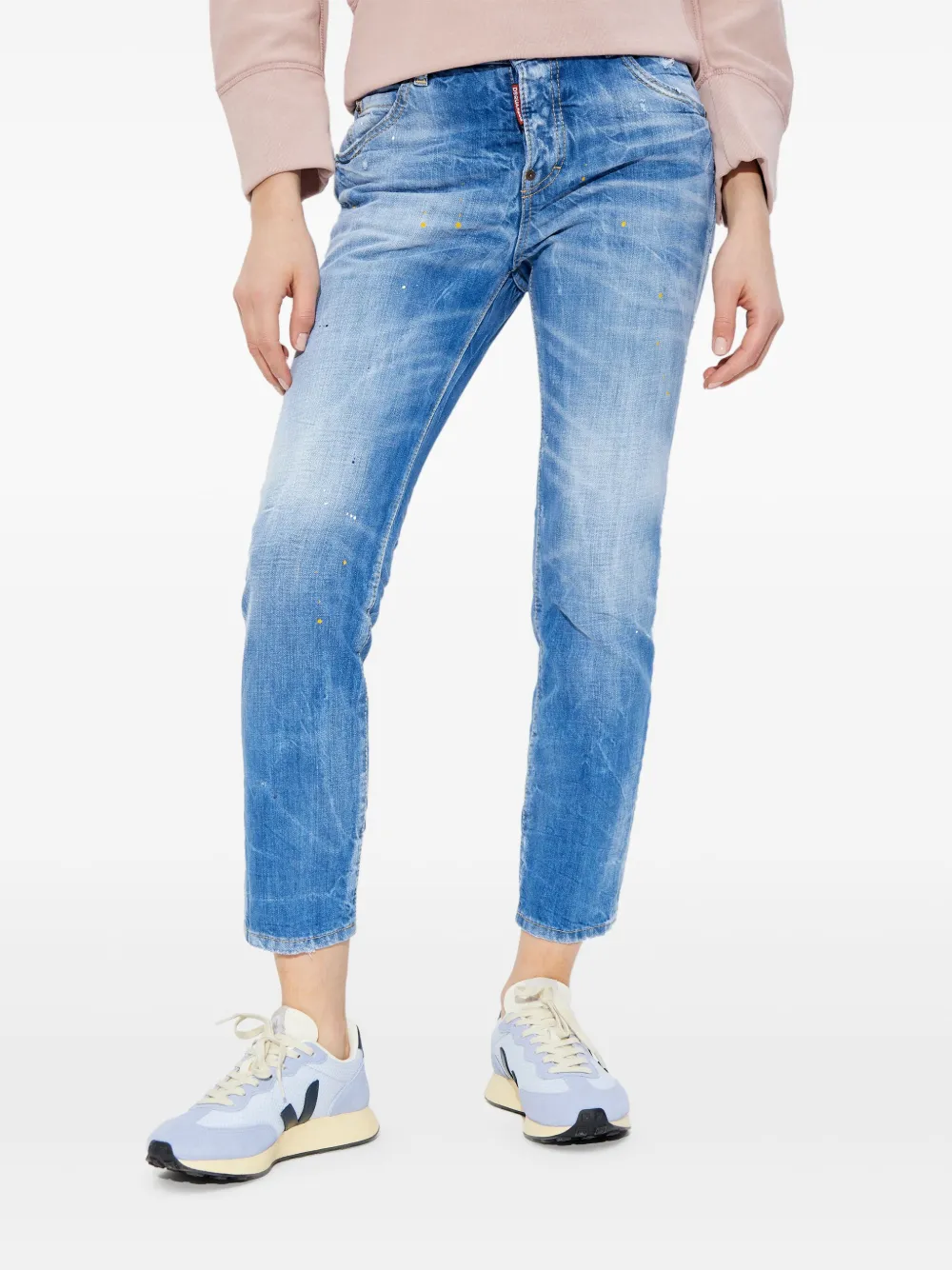 DSQUARED2 cotton jeans - Blauw