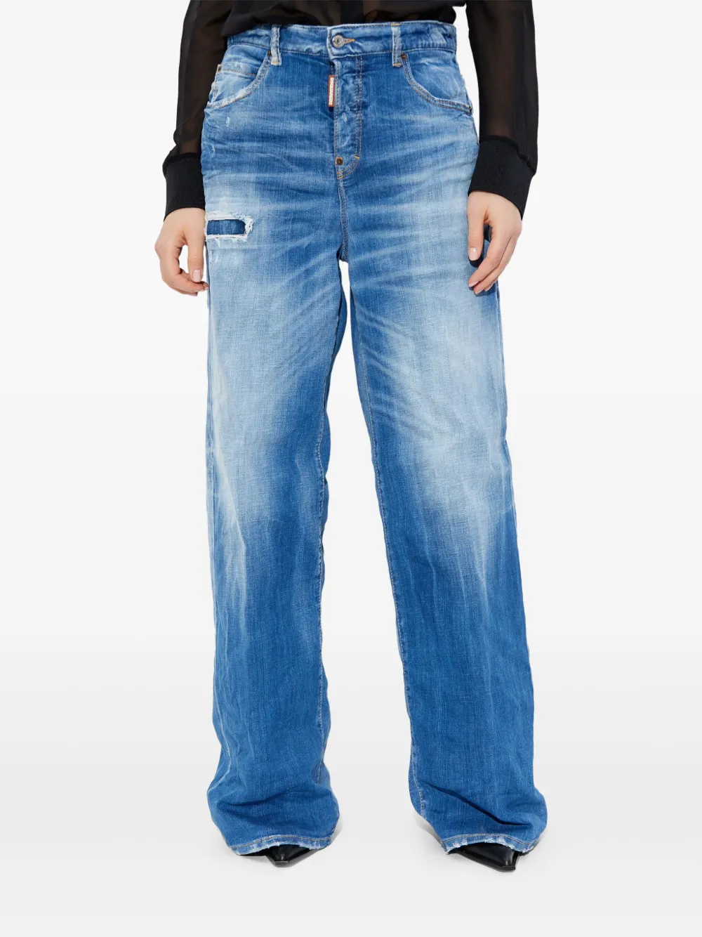 DSQUARED2 Katoenen jeans Blauw