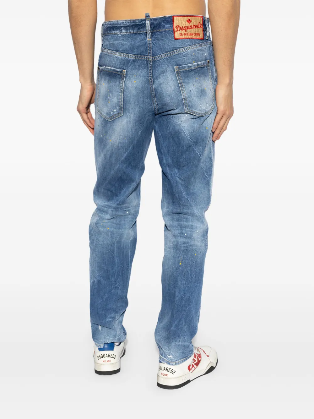 DSQUARED2 Katoenen jeans Blauw
