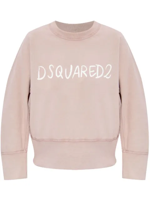 DSQUARED2 logo-print sweatshirt 