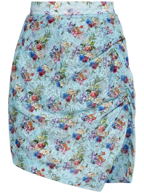 Vivienne Westwood falda corta con estampado floral