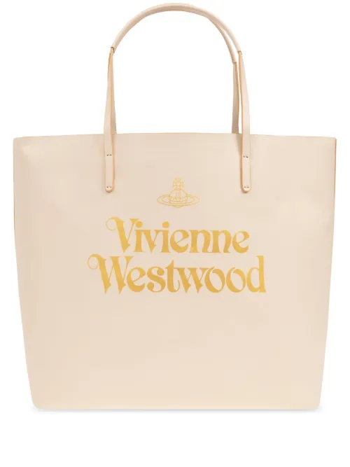 Sac à main à logo imprimé - Vivienne Westwood - Modalova