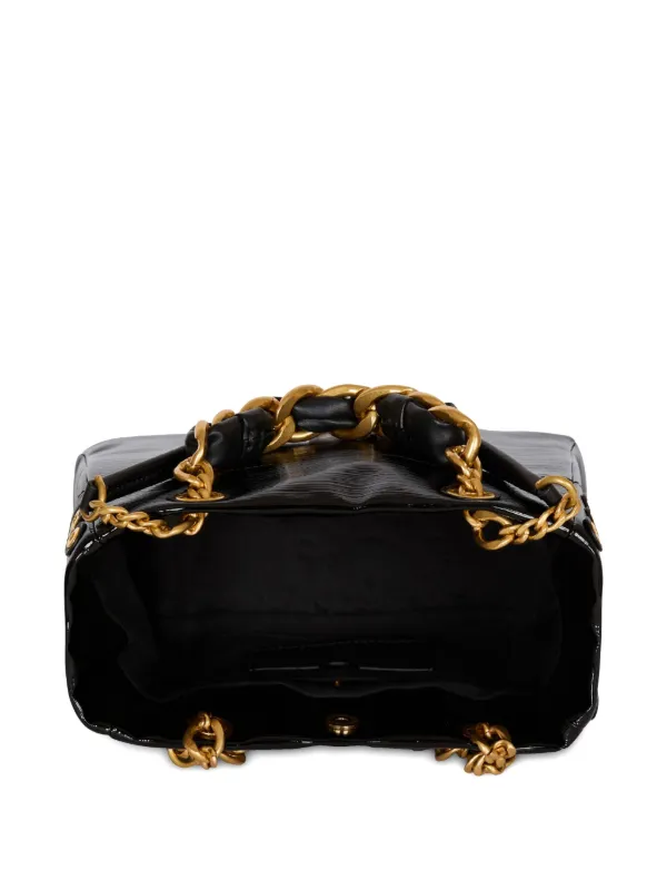 BALMAIN 1945 ソフト キルティンク 小さな ショルタハック 1945 Soft quilted leather mini bag black black - Women | BALMAIN