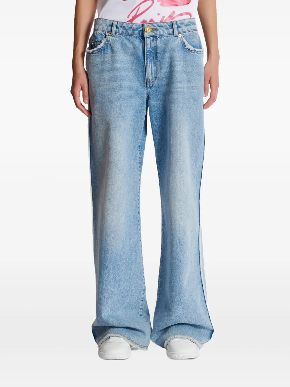 Balmain Straight jeans Blauw