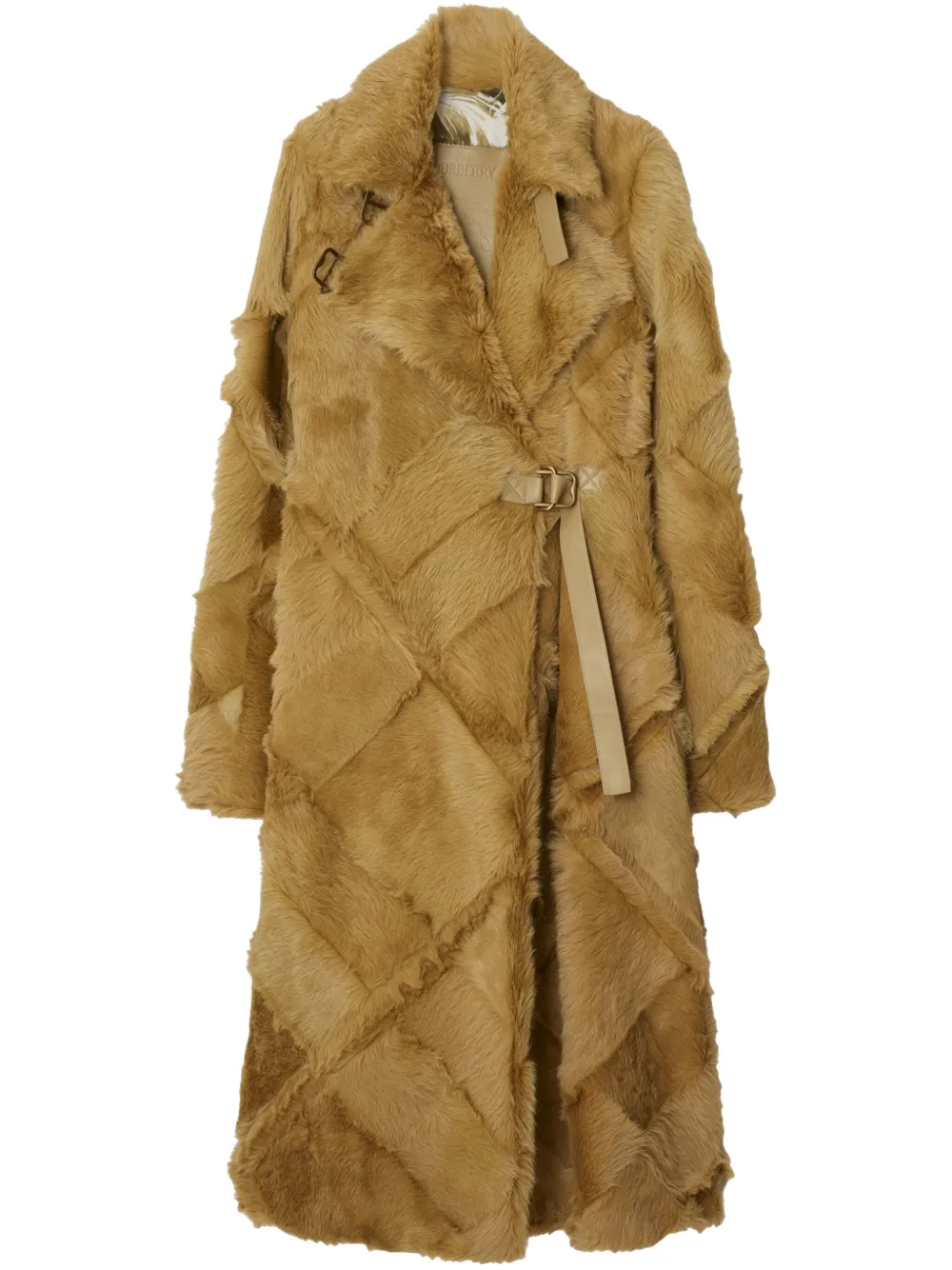 Burberry Cappotto in pelle - Toni neutri