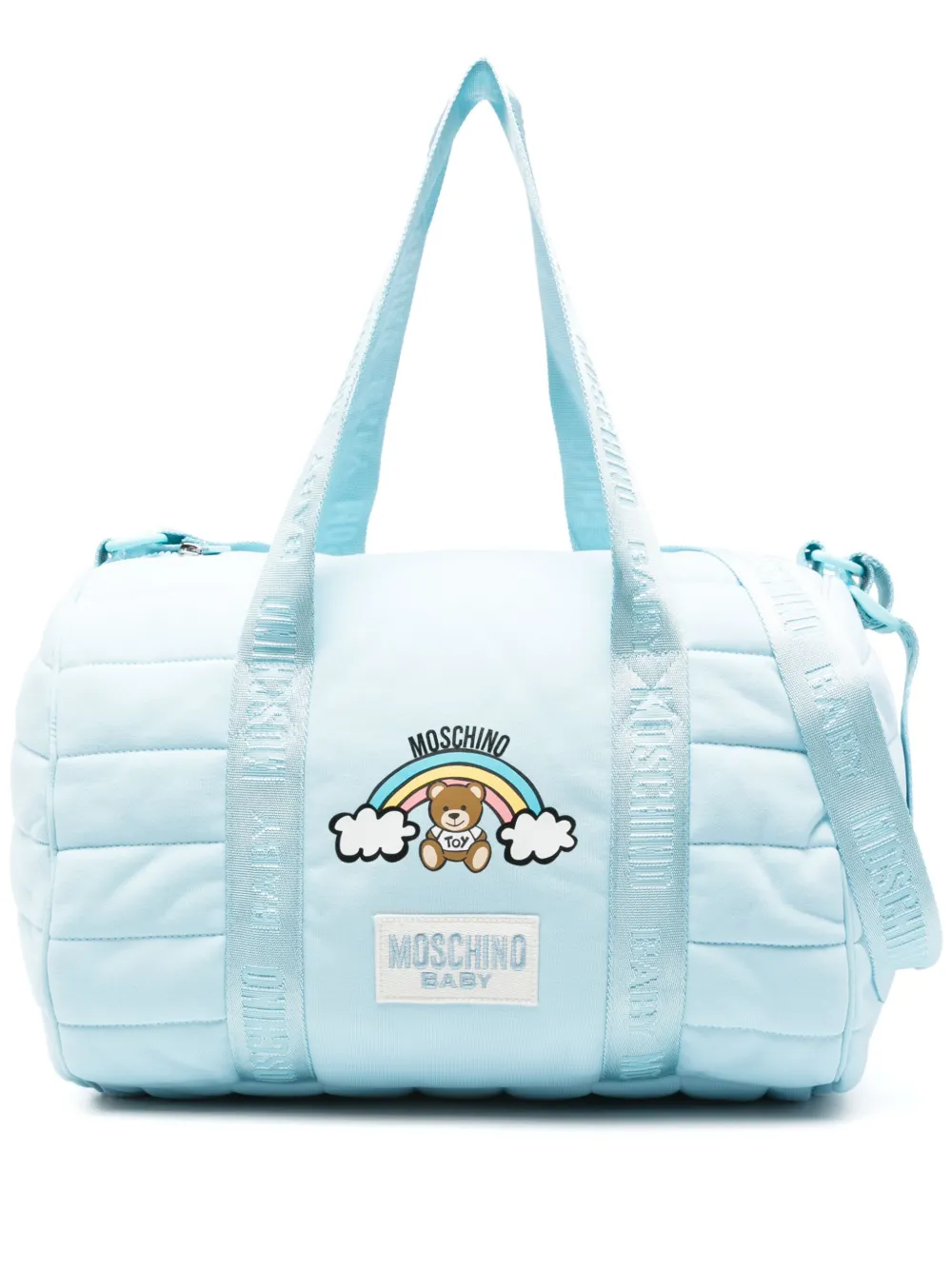 Image 1 of Moschino Kids logo-patch changing bag