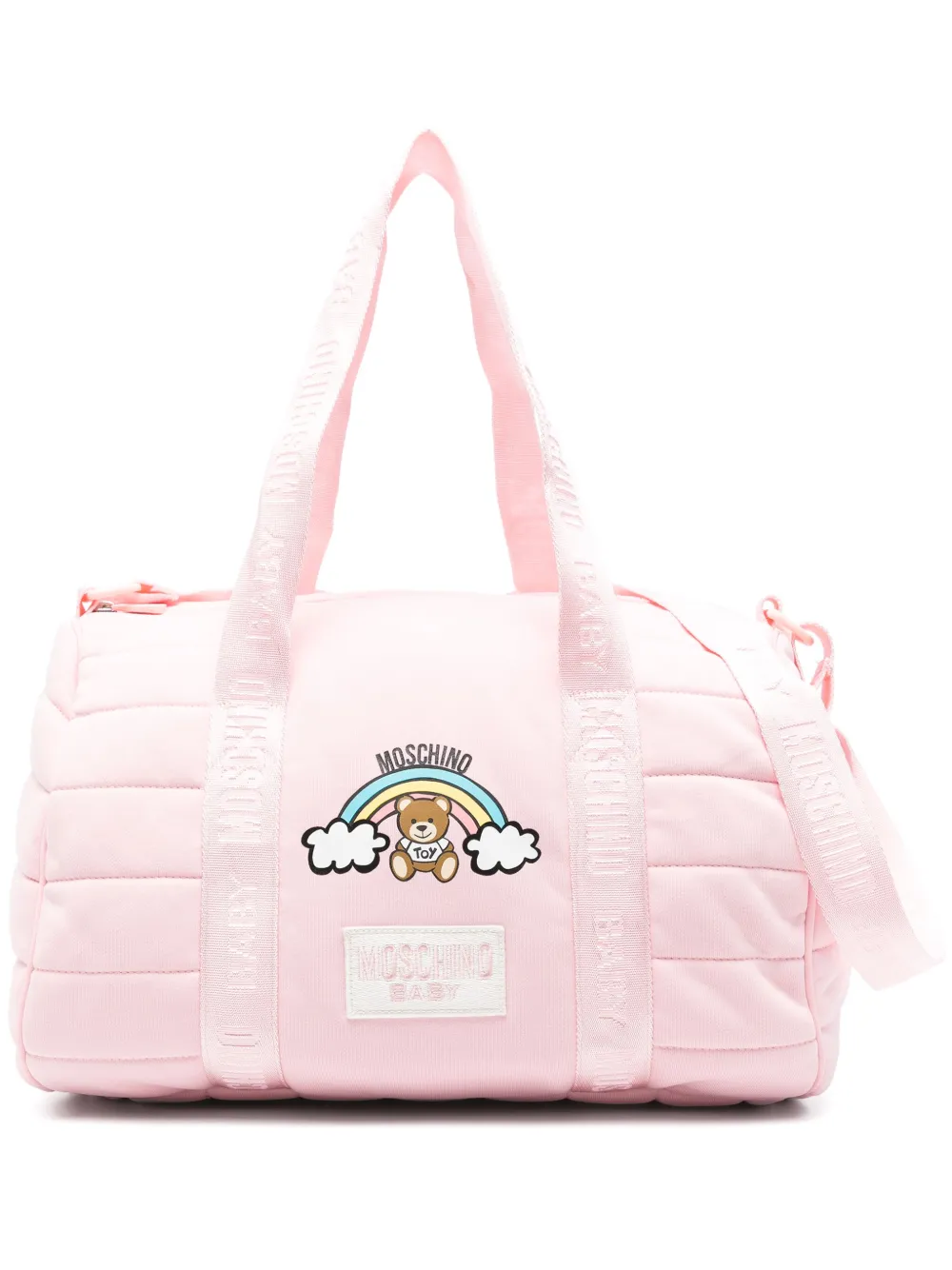 Image 1 of Moschino Kids logo-patch changing bag