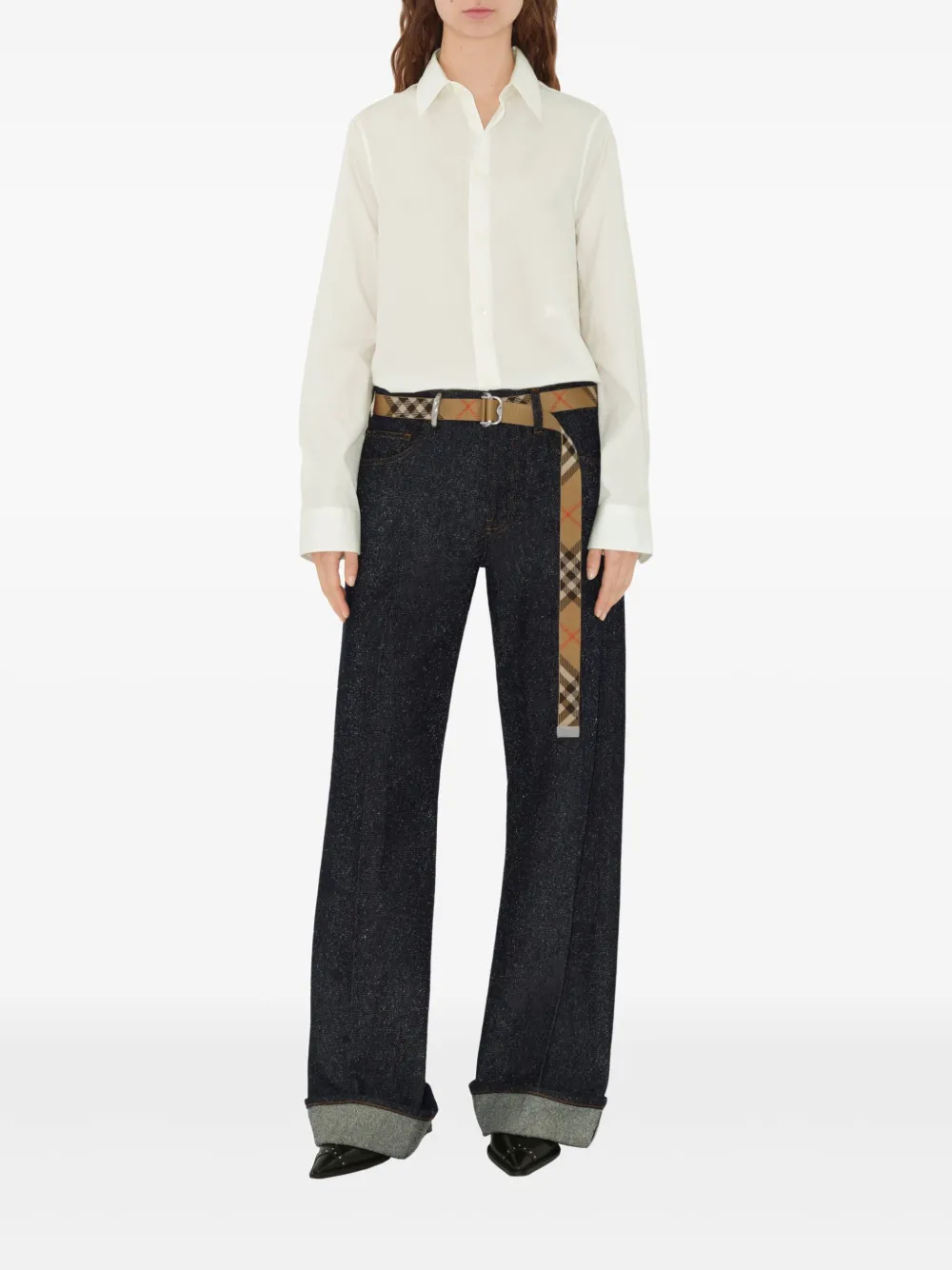 Burberry Webbing riem Beige