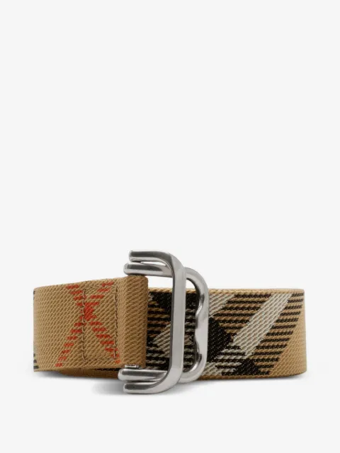 Burberry Check webbing belt