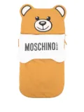 Moschino Kids Teddy Bear sleep bag - Neutrals