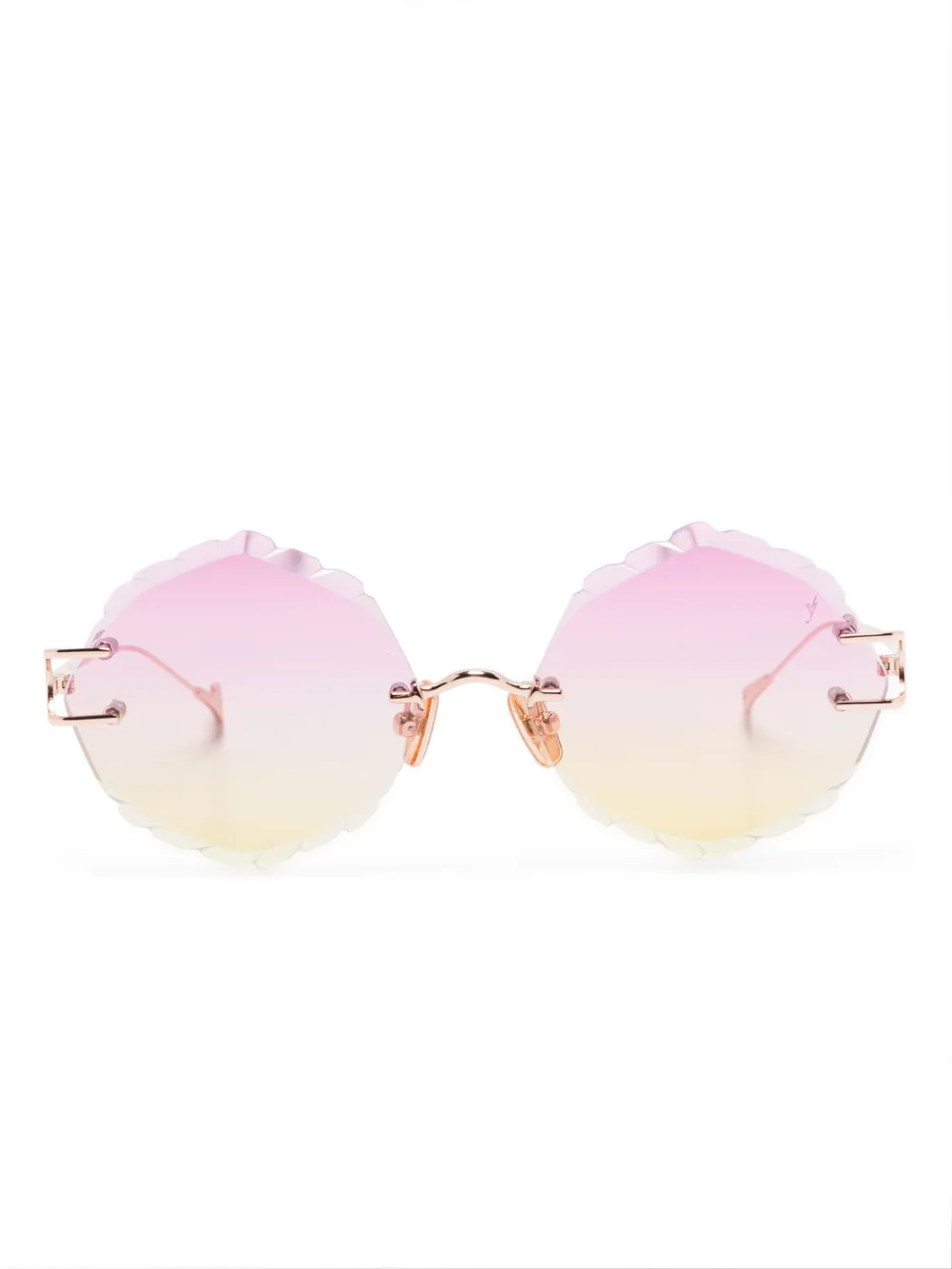 Eyepetizer Guadalupe sunglasses | Gold | Image 1