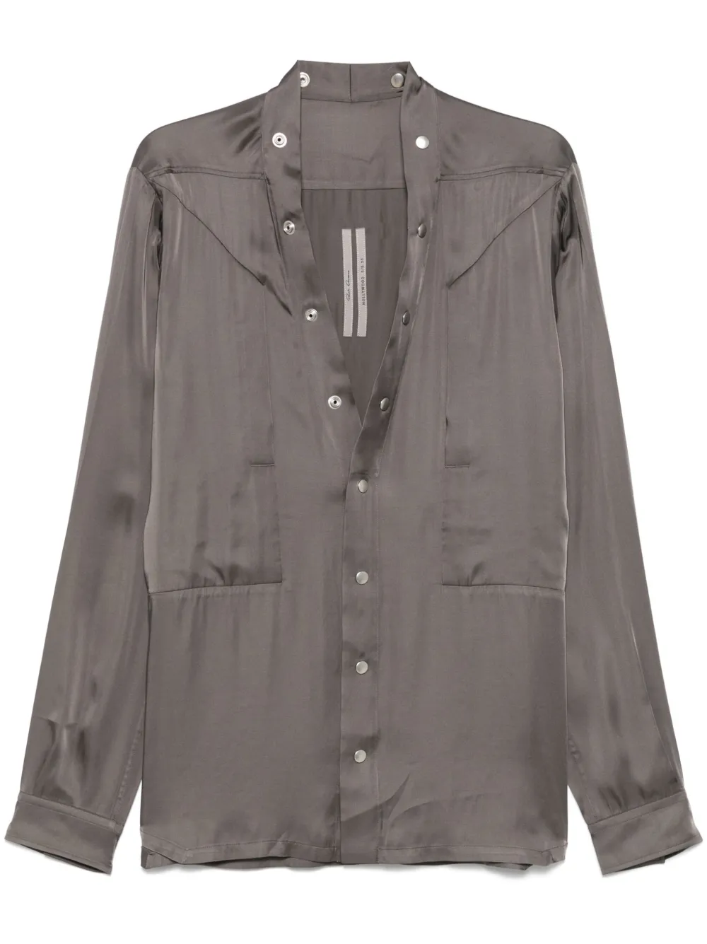 Rick Owens camisa Larry Fogpocket | gris | Image 1