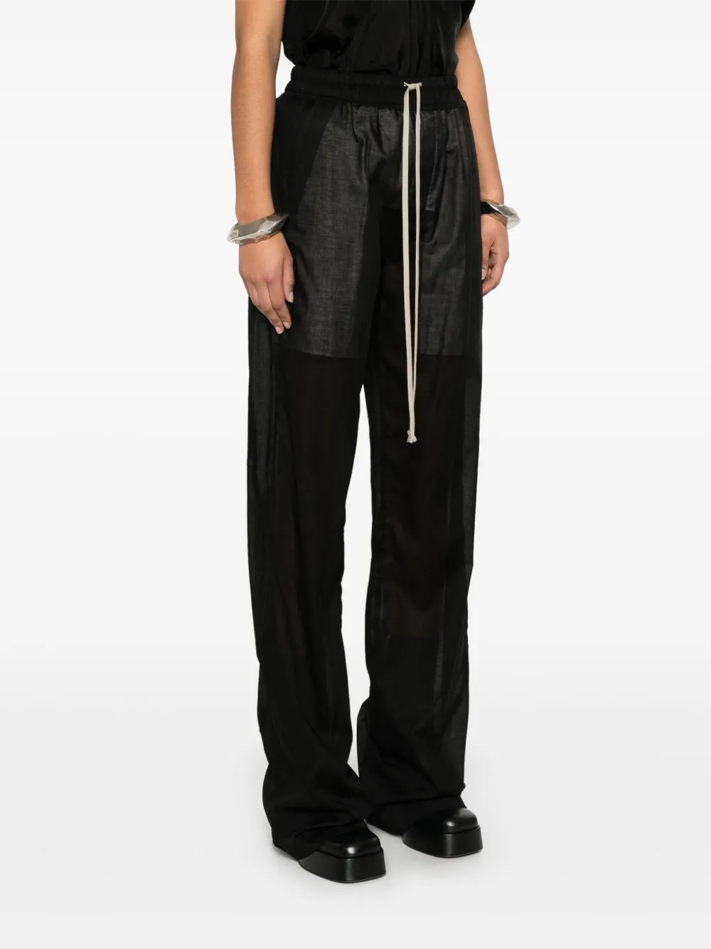 Rick Owens Dietrich broek Zwart