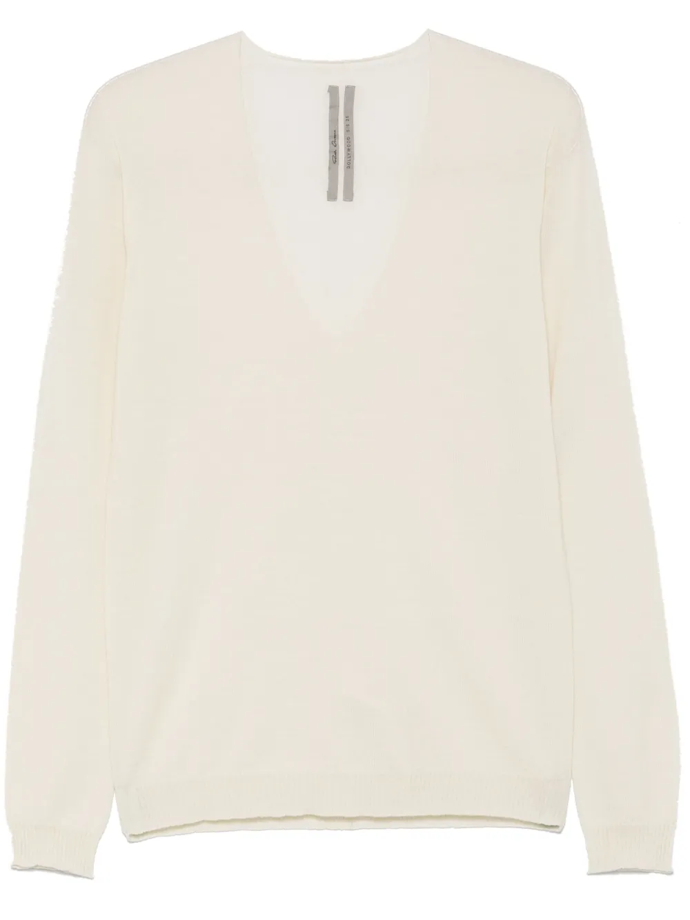 Rick Owens top con cuello en V | neutro | Image 1