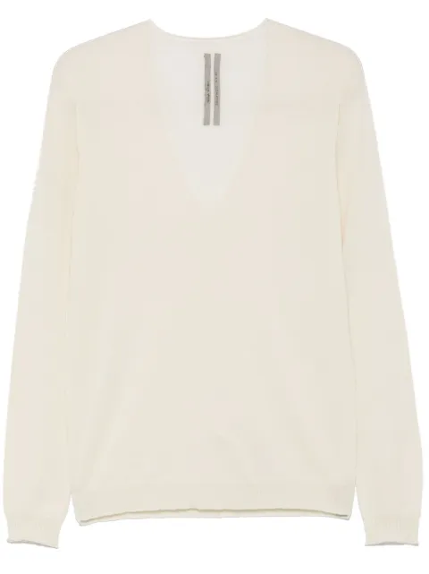 Rick Owens top con cuello en V