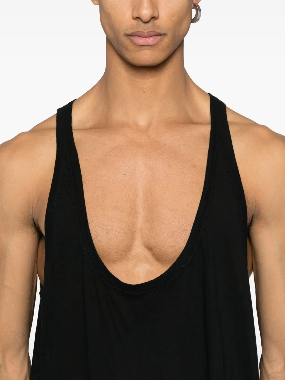 Rick Owens Lo Cut tanktop Zwart