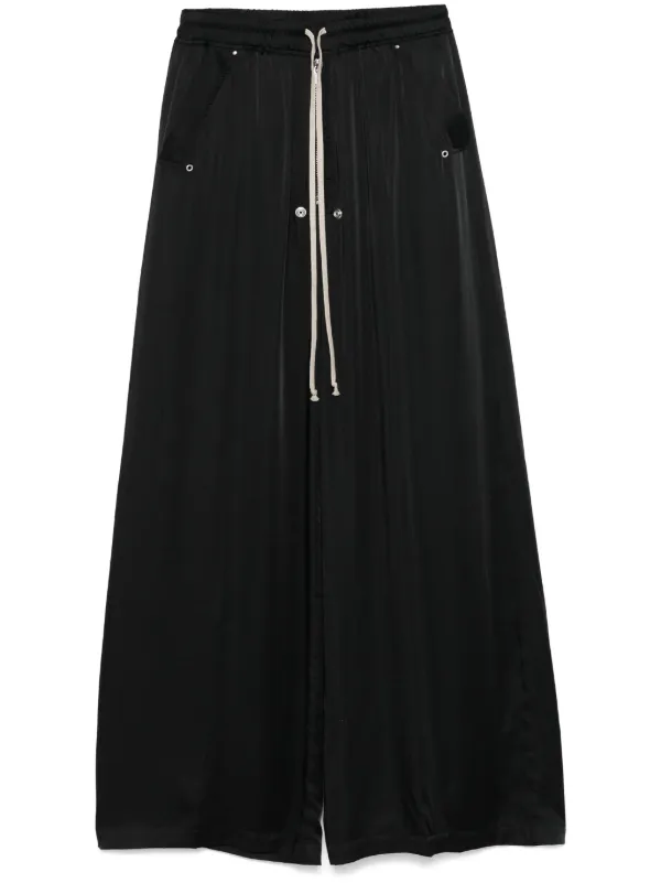 Rick Owens Wide Bela パンツ | ブラック | FARFETCH JP