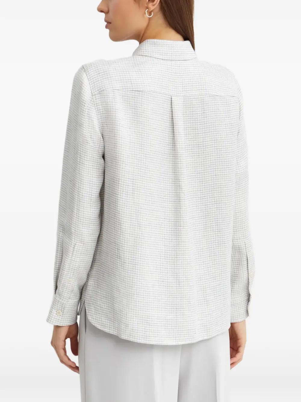 Check-Print Shirt