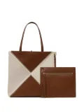 Nanushka Origami tote bag - Brown