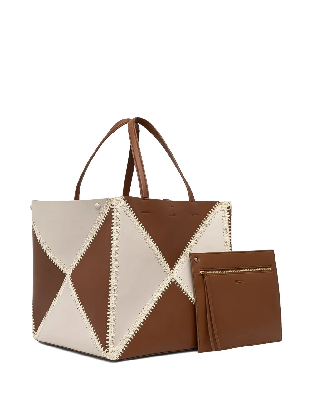 Nanushka Origami shopper - Bruin