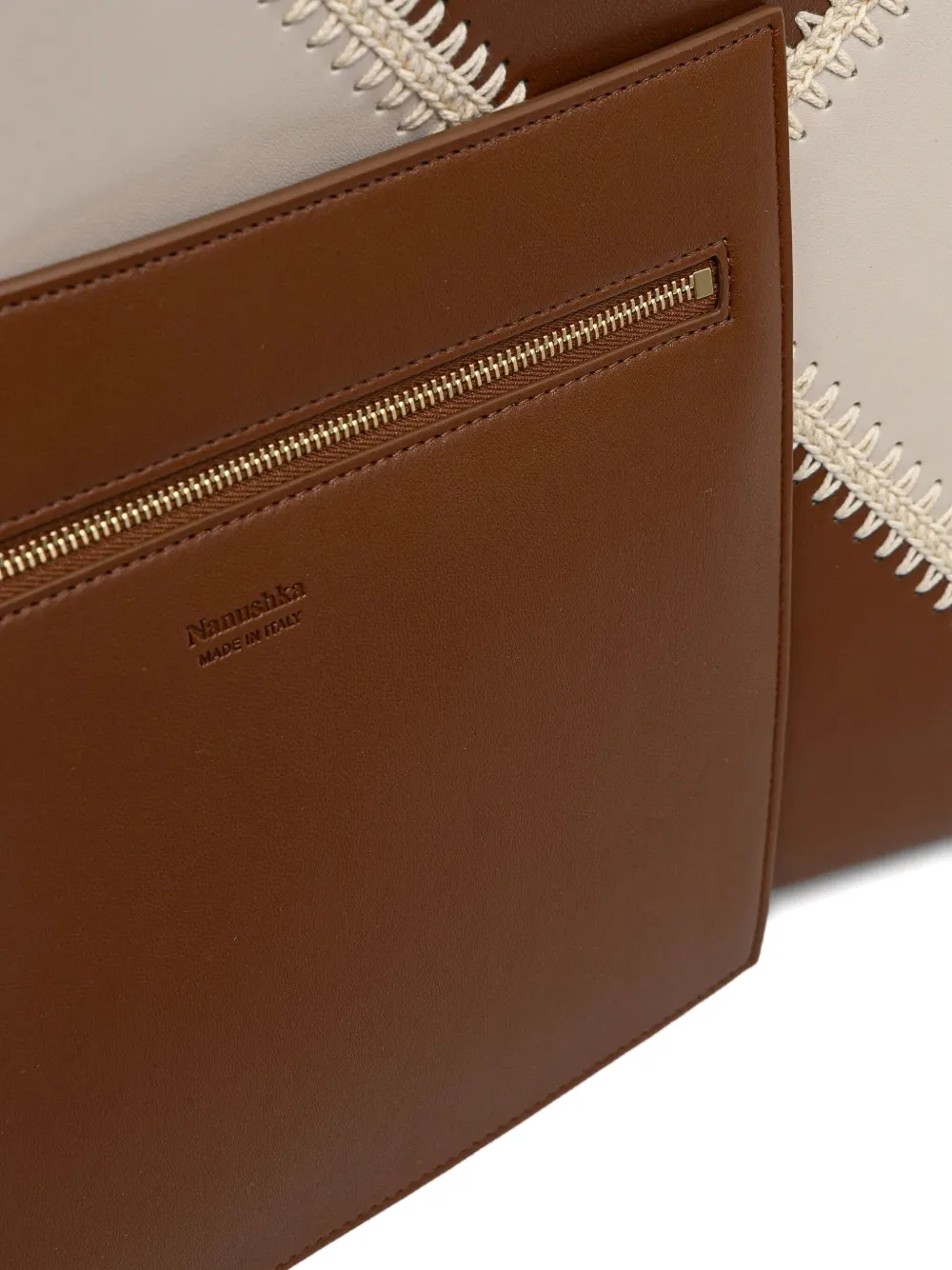 Nanushka Origami shopper Bruin
