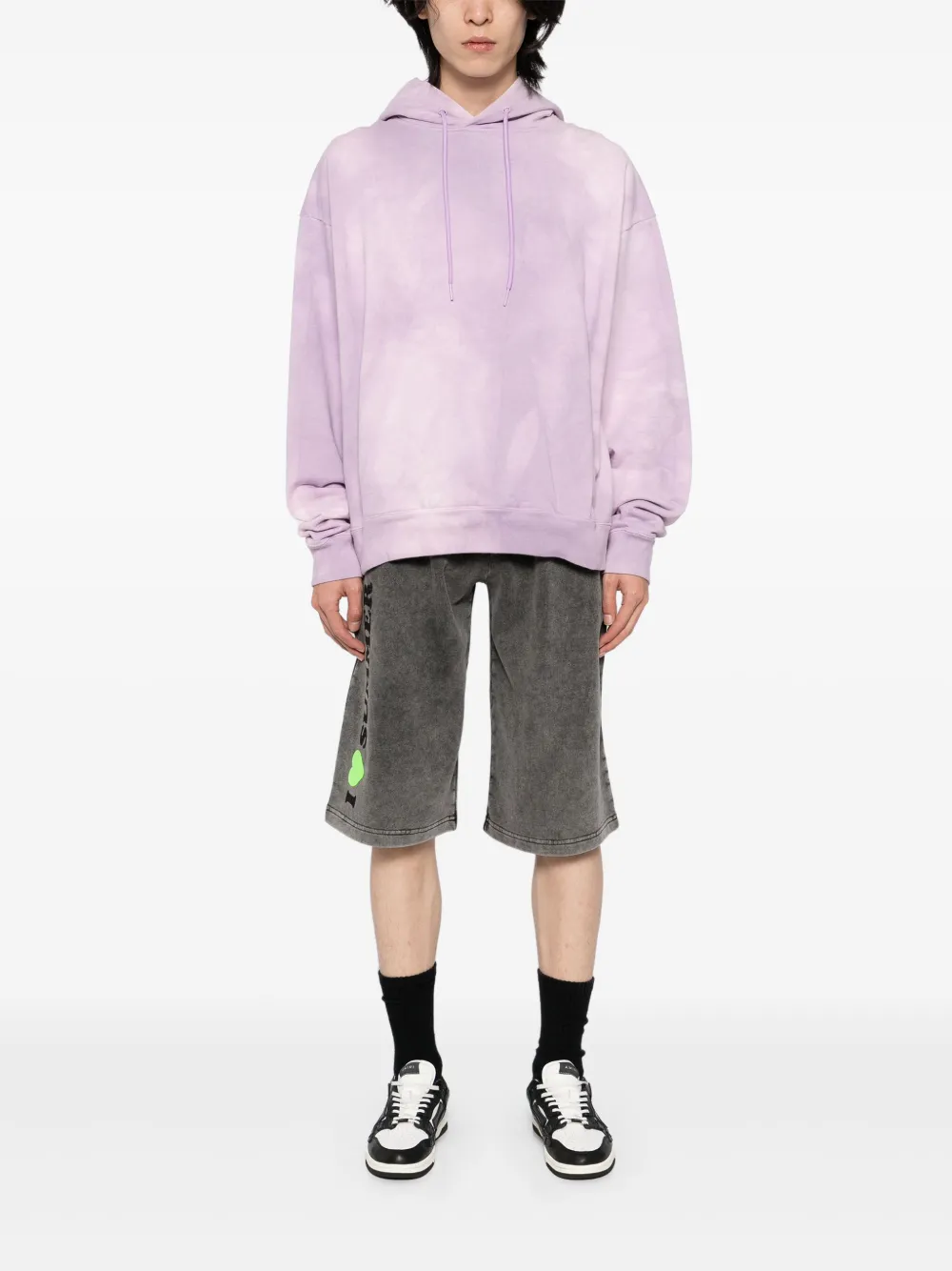 Joshua Sanders slogan print shorts | Track & Running Shorts | Image 2