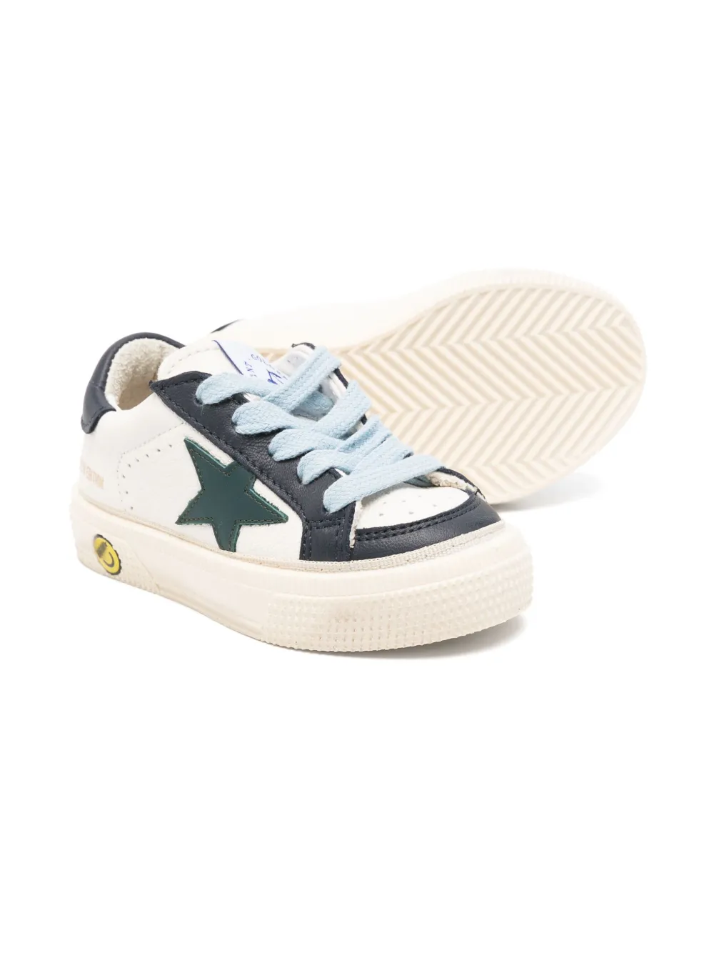 Golden Goose Kids x Bonpoint leren sneakers Wit