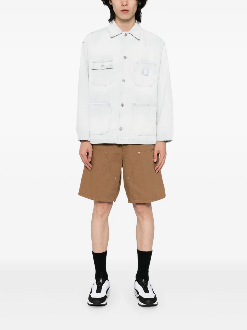 Joshua Sanders logo-patch denim jacket | Denim Jackets | Image 2