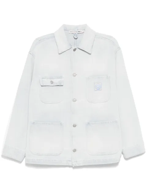 Joshua Sanders logo-patch denim jacket