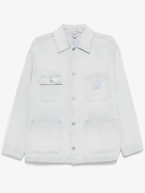 Joshua Sanders logo-patch denim jacket