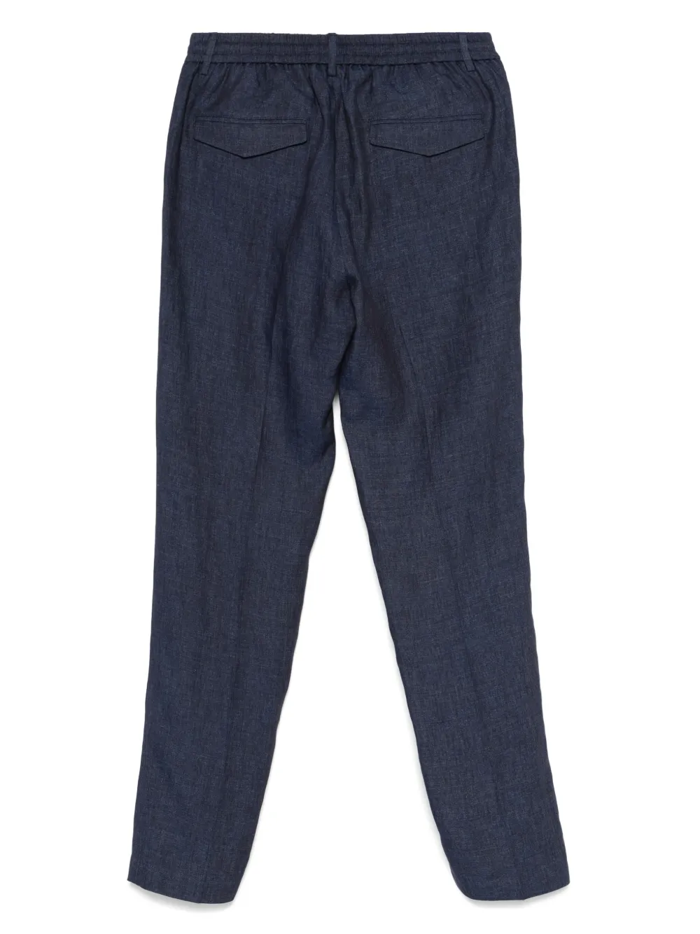 Peserico Linnen broek - Blauw