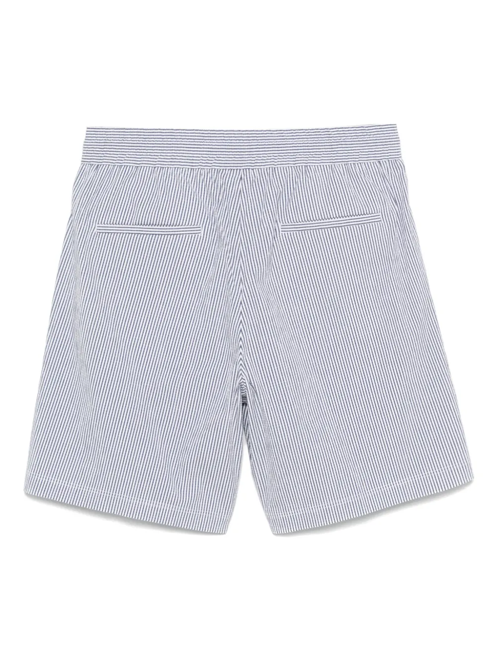 Peserico Seersucker shorts - Blauw