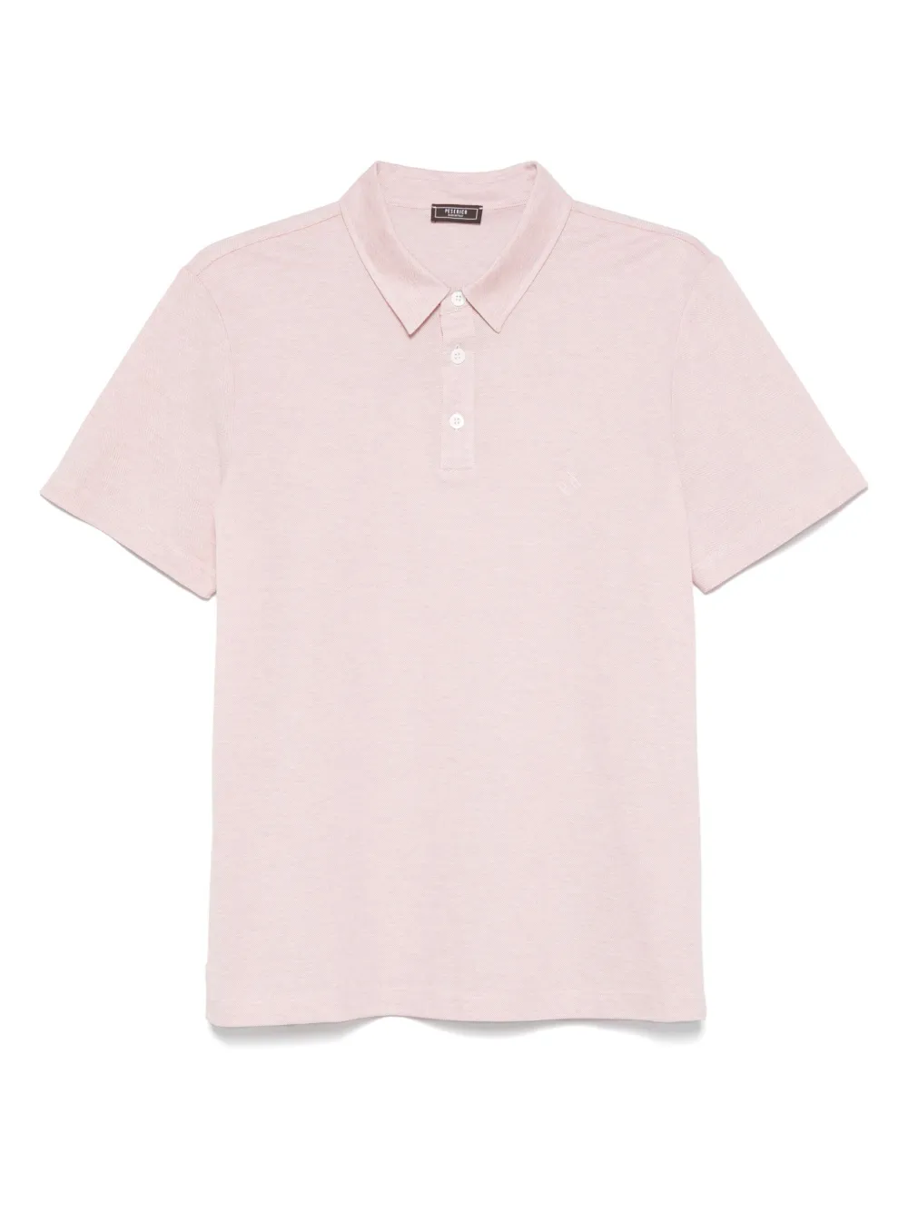 Peserico playera tipo polo con logo bordado | rosado | Image 1