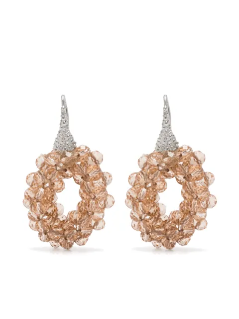 Peserico bead-embellished earrings