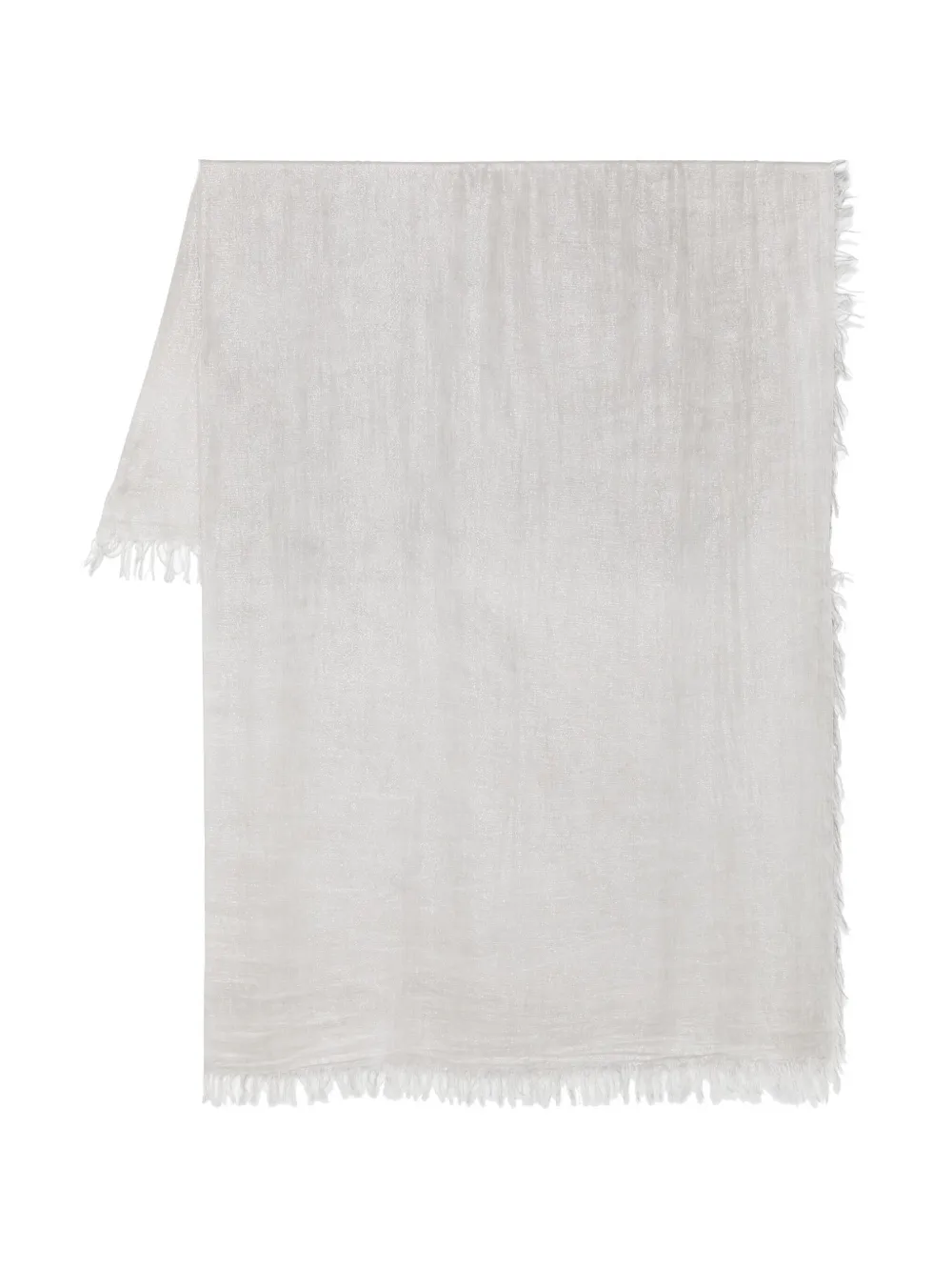 Shop Peserico Flowing Scarf In Grey