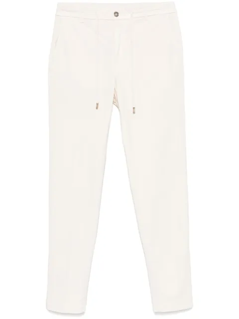 Peserico pantalones con cordones en la pretina