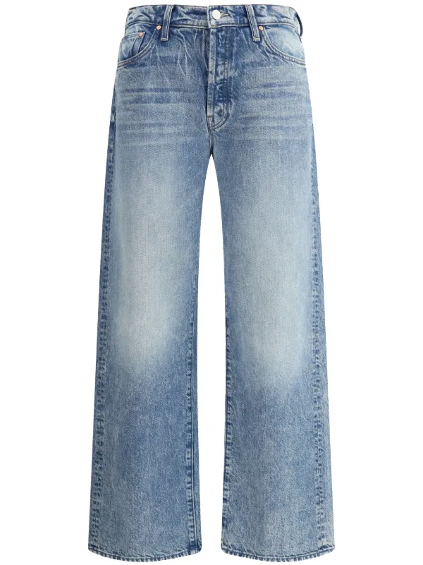 MOTHER Lil Dodger Jeans | Blue | FARFETCH JO