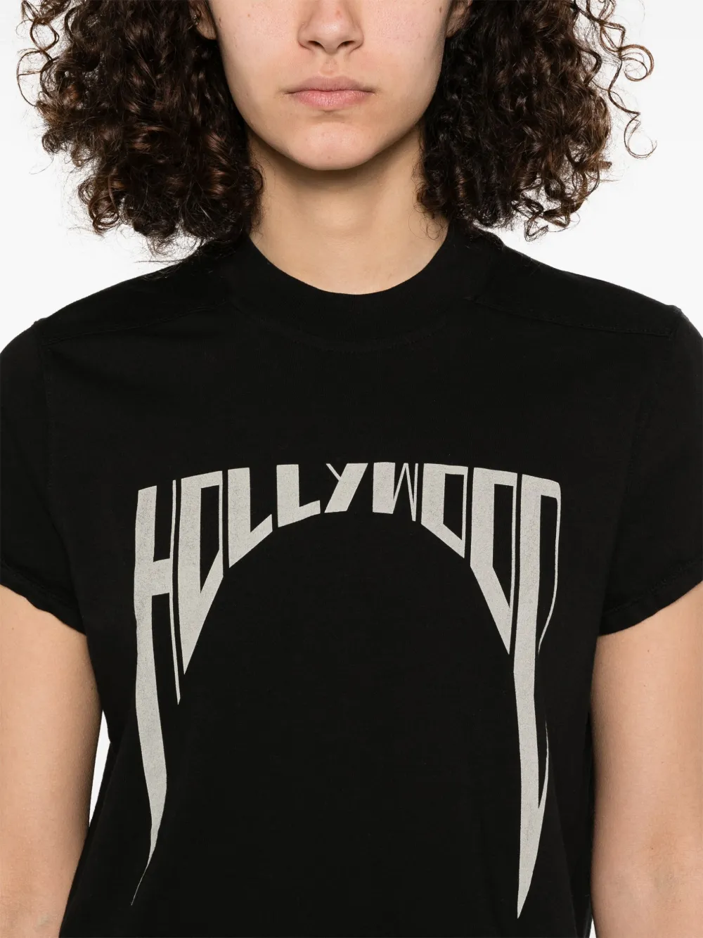 Rick Owens DRKSHDW Small Level T-shirt Zwart