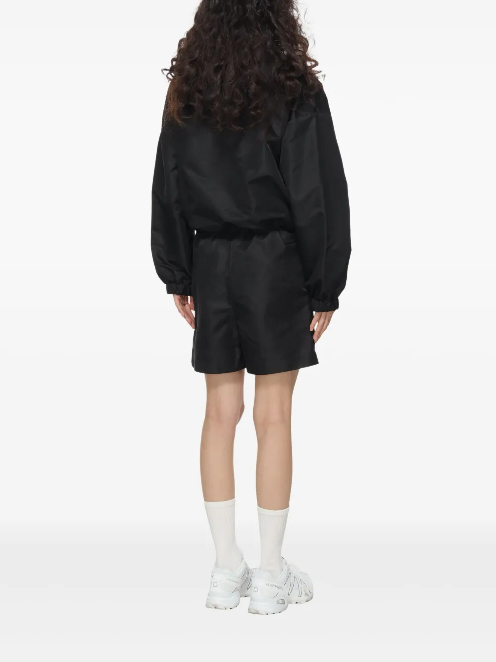 Sporty & Rich Running Woman windjack Zwart