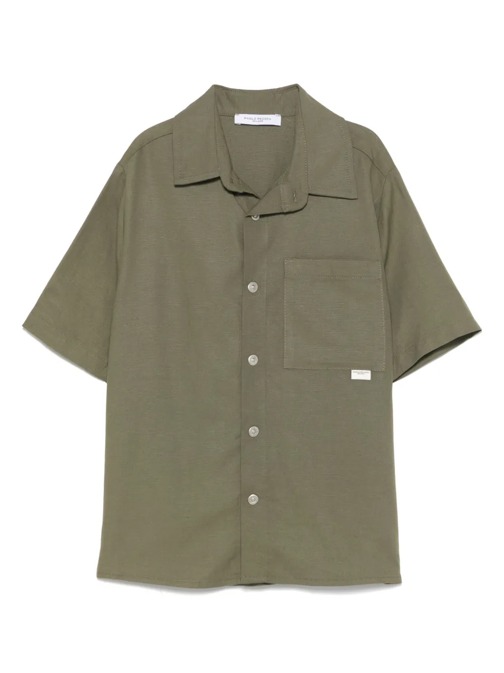 Paolo Pecora Kids Shirt met korte mouwen Groen