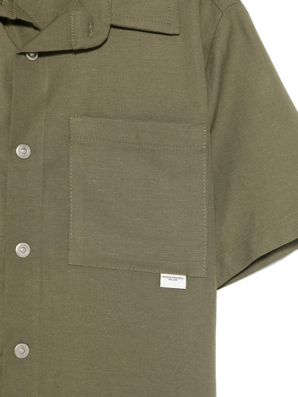 Paolo Pecora Kids Shirt met korte mouwen Groen