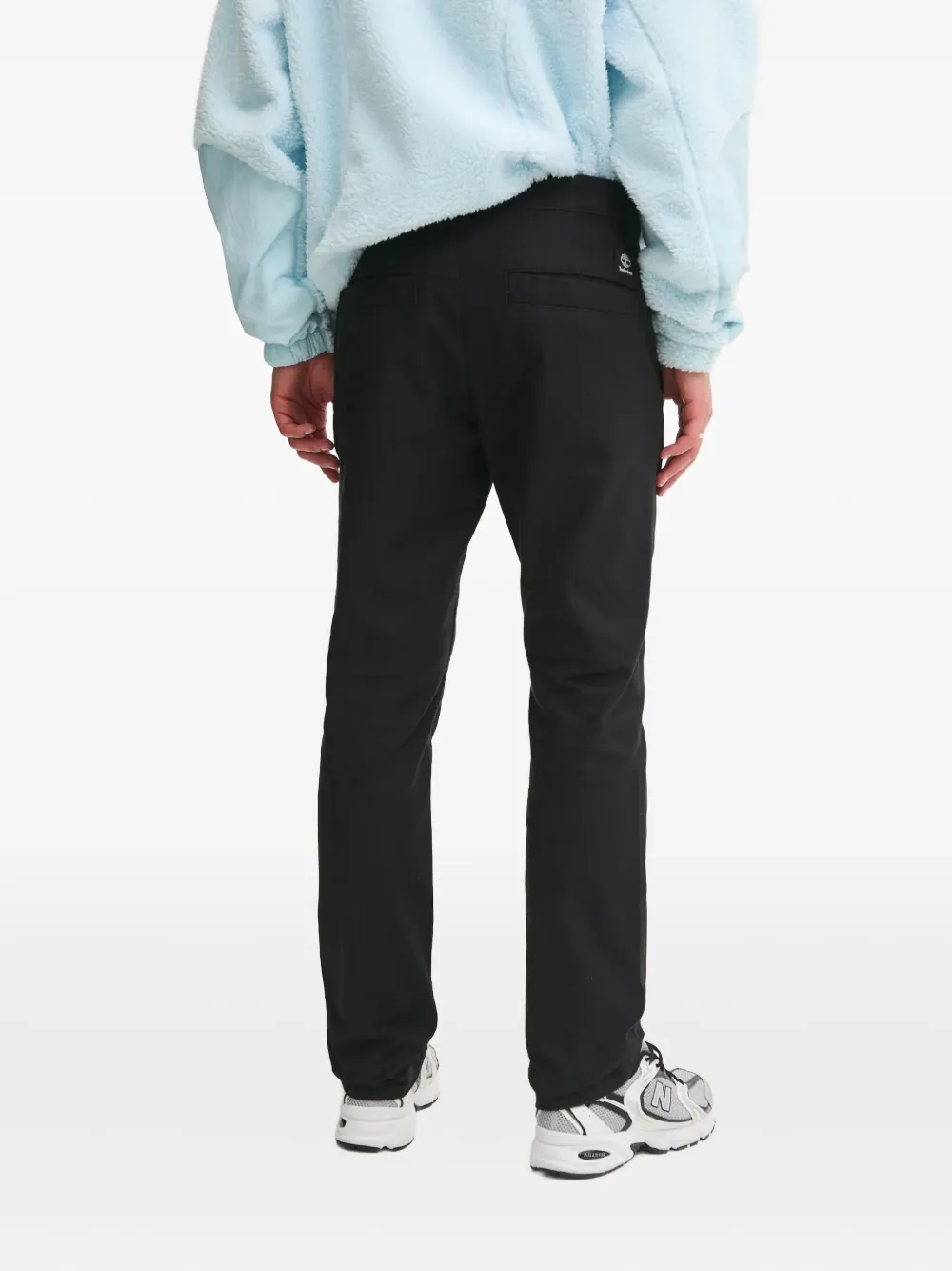 Timberland Broek met zijzak en logopatch Zwart