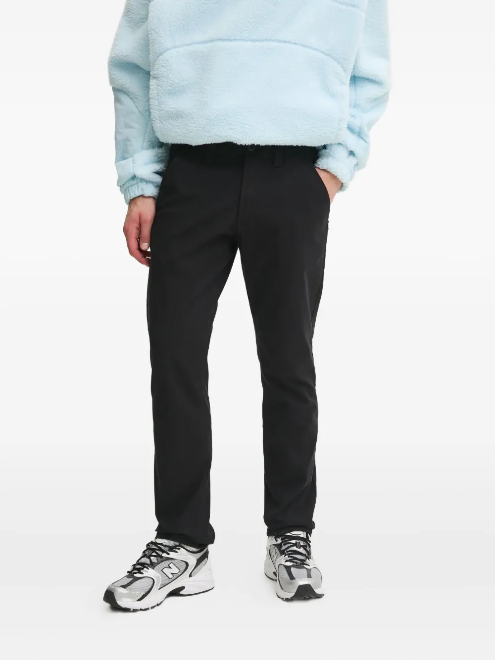 Timberland logo-patch side-pocket trousers | Black | Image 1