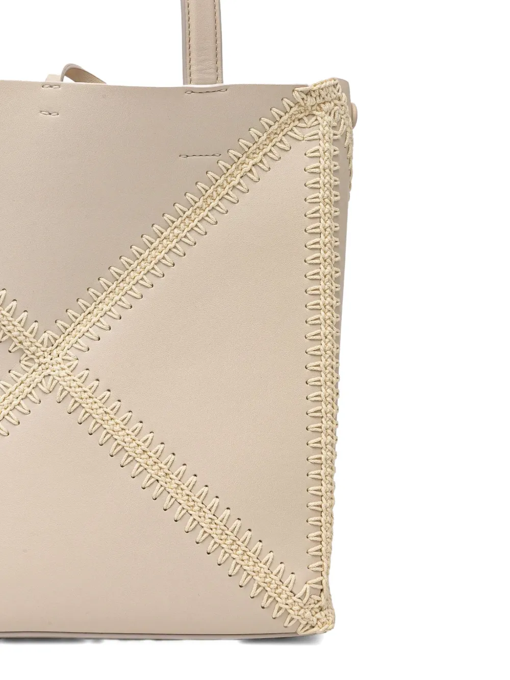 Nanushka The Origami shopper Beige