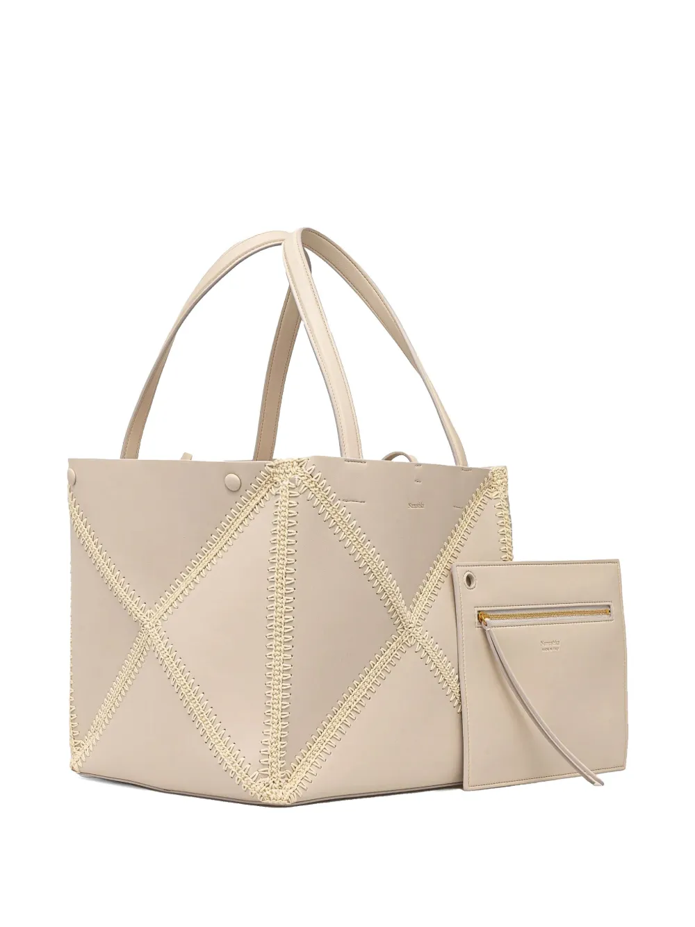 Nanushka The Origami shopper - Beige