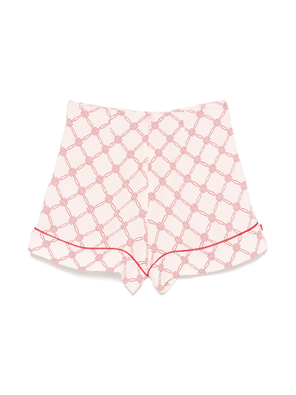 Elisabetta Franchi La Mia Bambina logo-print shorts - Roze