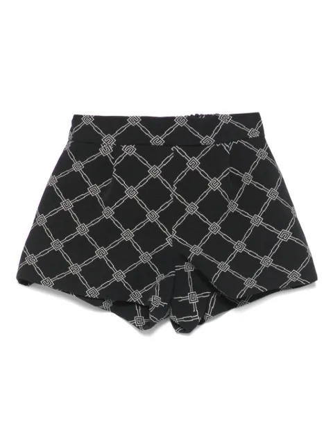 Elisabetta Franchi La Mia Bambina shorts con logo estampado